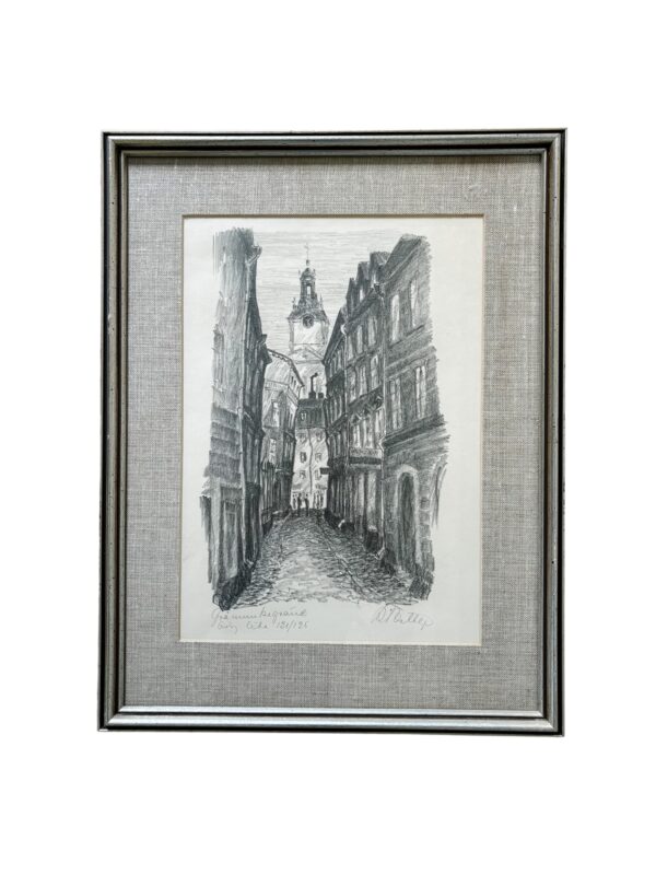 Original Sketched Framed Art I