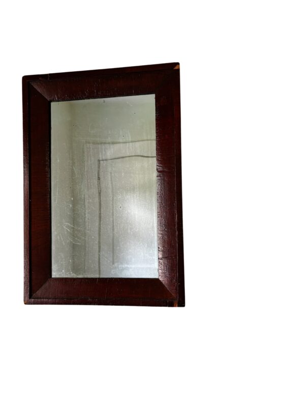 Vintage Wood Framed Mirror